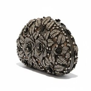 Tasha Beaded Clutch Jeweled Heavy Evening Wear Wedding Prom